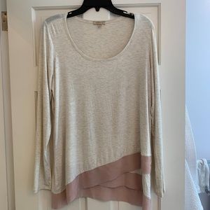 Anthropologie Long-Sleeved Flowy Shirt